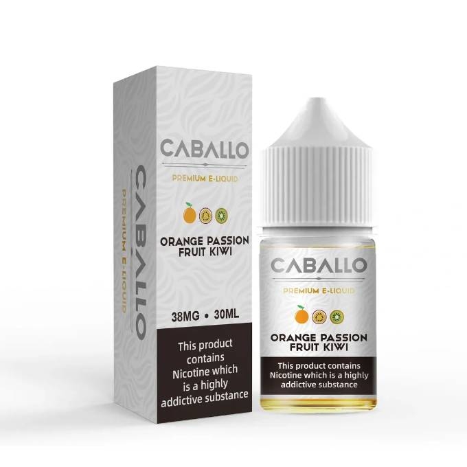 CABALLO Ejuice Saltnic | Orange Passion Fruit Kiwi - Cam Chanh Leo kiwi