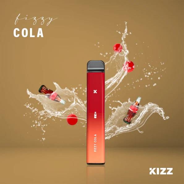 KIZZ Disposable 2500 puffs 16 vị | 2%-3%-5% | 8ml | Mesh coil | 650mAh | USB Type C | vapeland.vn
