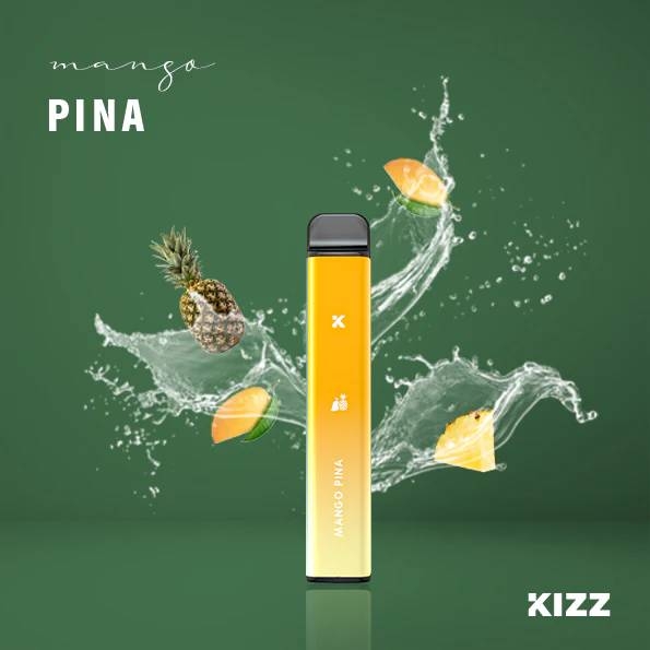 KIZZ Disposable 2500 puffs 16 vị | 2%-3%-5% | 8ml | Mesh coil | 650mAh | USB Type C | vapeland.vn