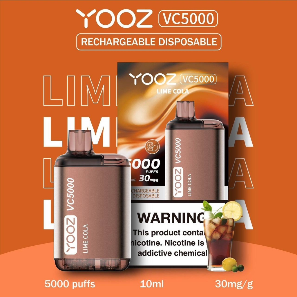 YOOZ VC 5000 puffs Disposable Vape | vapeland.vn
