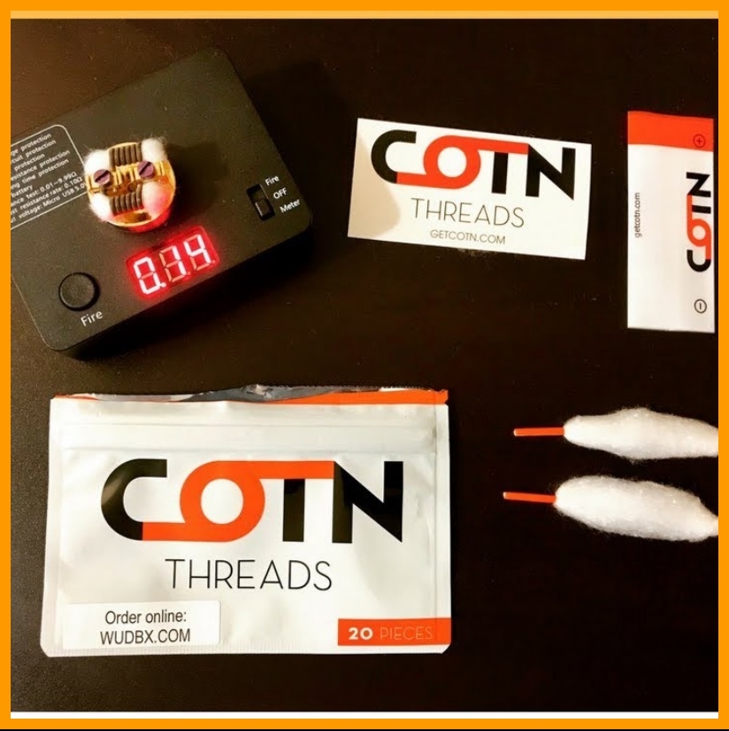 Bông gòn Vape COTN dạng dây giày