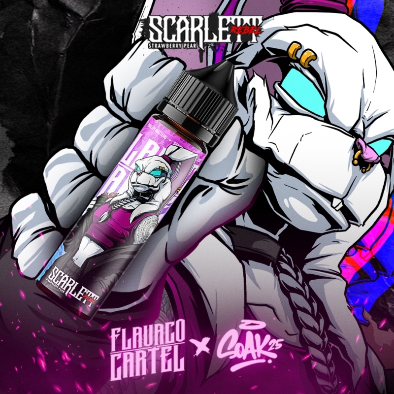 Flavaco Cartel Scarlett the Rebel Ejuice - Dâu Lê Lạnh