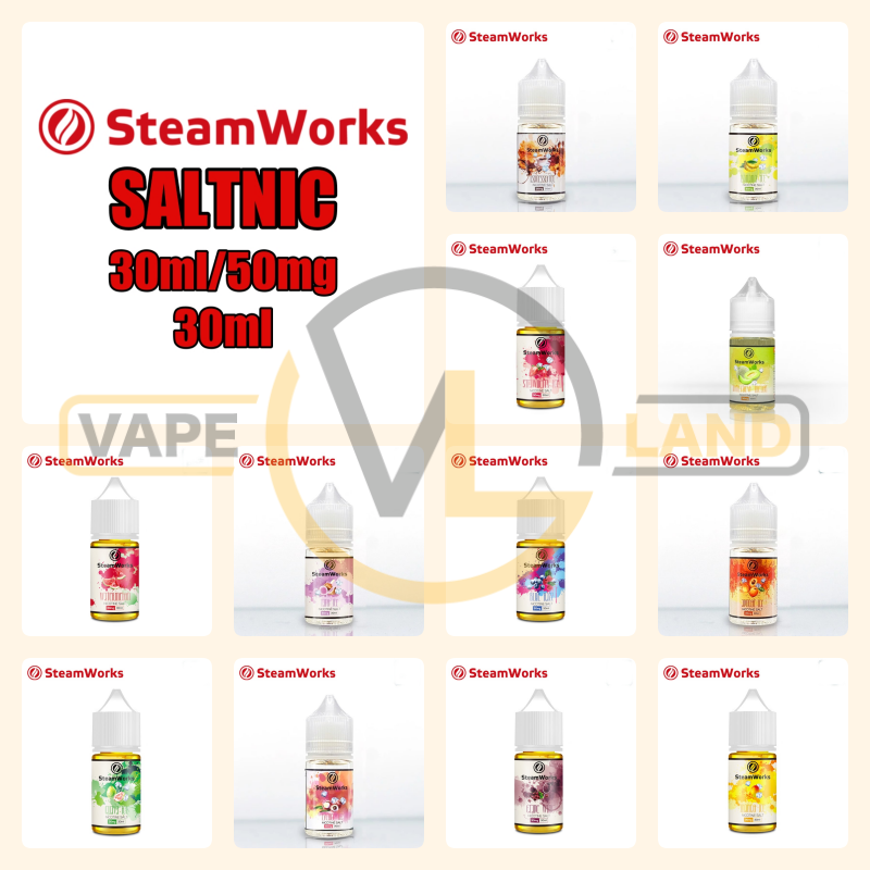 Steamworks Ejuice Full vị | SaltNic 30ml