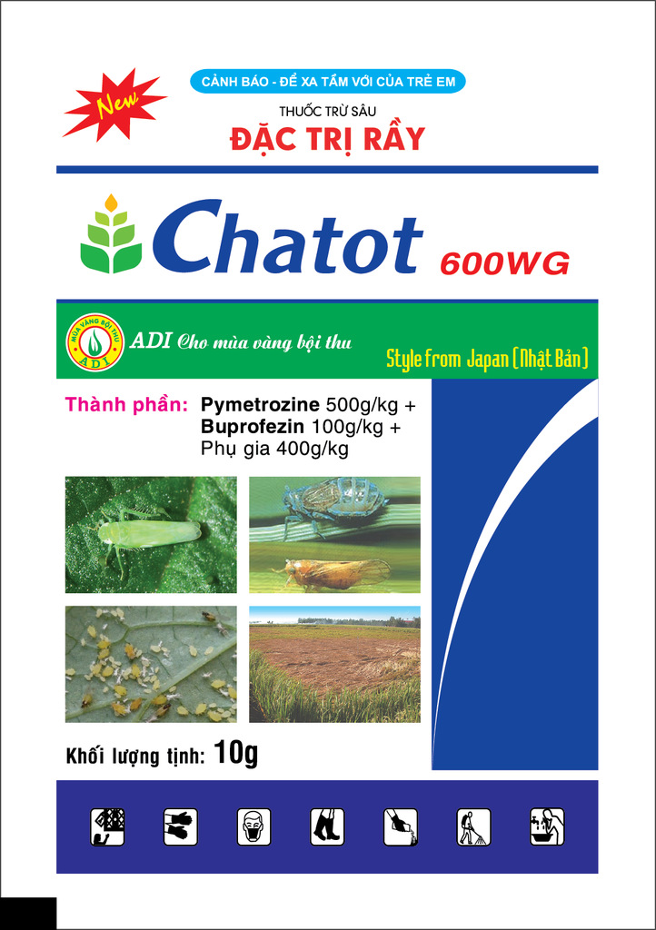 Thuốc trừ rầy Chatot 600WG