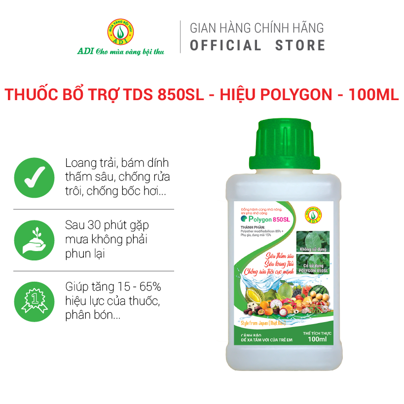 Thuốc bổ trợ TDS 850SL - Hiệu Polygon