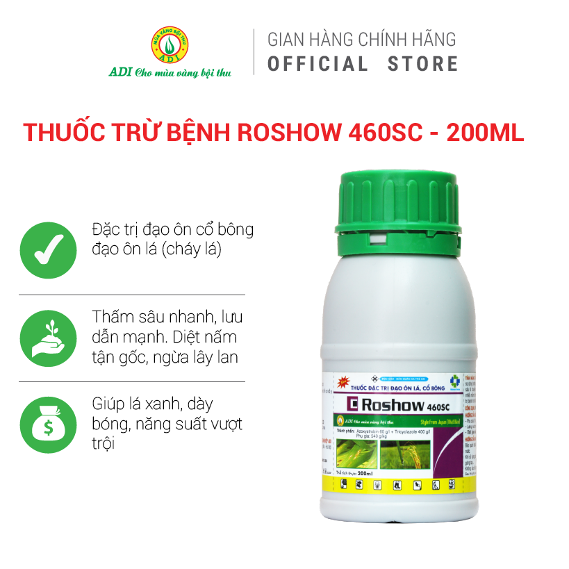 Thuốc trừ bệnh Roshow 460SC