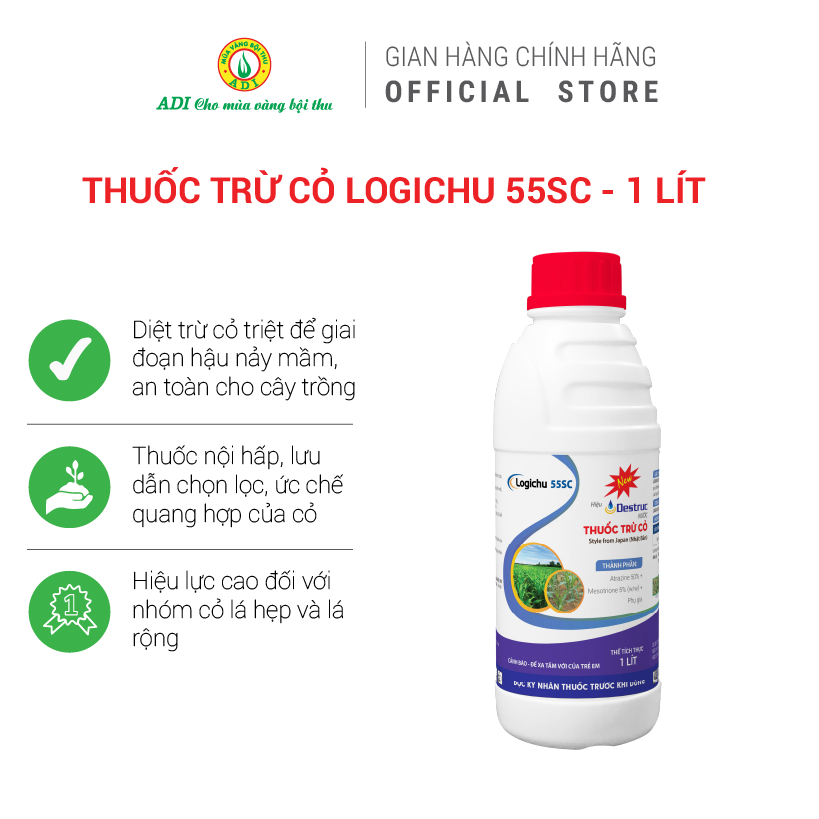 Thuốc trừ cỏ Logichu 55SC