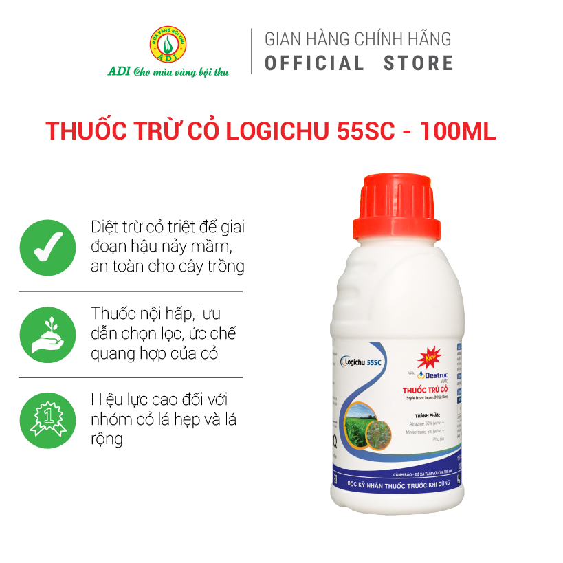 Thuốc trừ cỏ Logichu 55SC