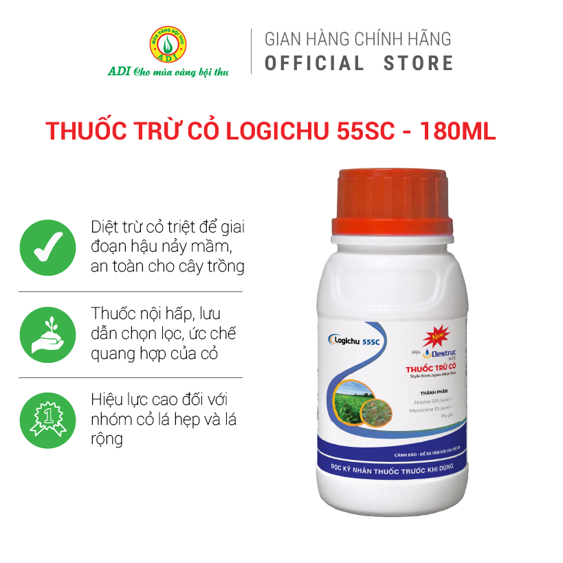 Thuốc trừ cỏ Logichu 55SC