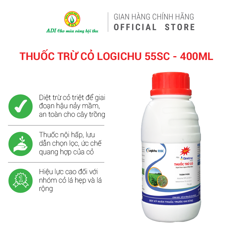 Thuốc trừ cỏ Logichu 55SC