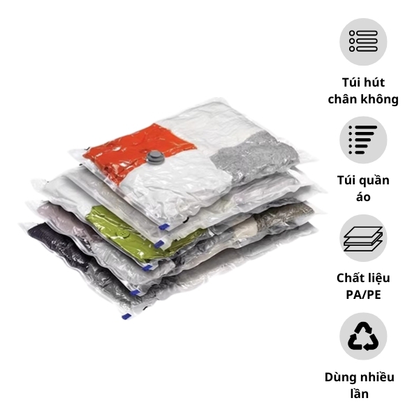 Túi Hút Chân Không Quần Áo [Chính Hãng, Giá Tốt]