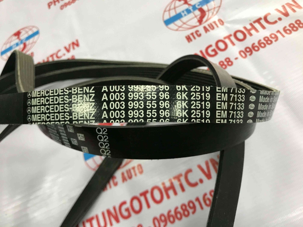 Dây Curoa tổng xe Mercedes - Benz A0039935596 6PK2519