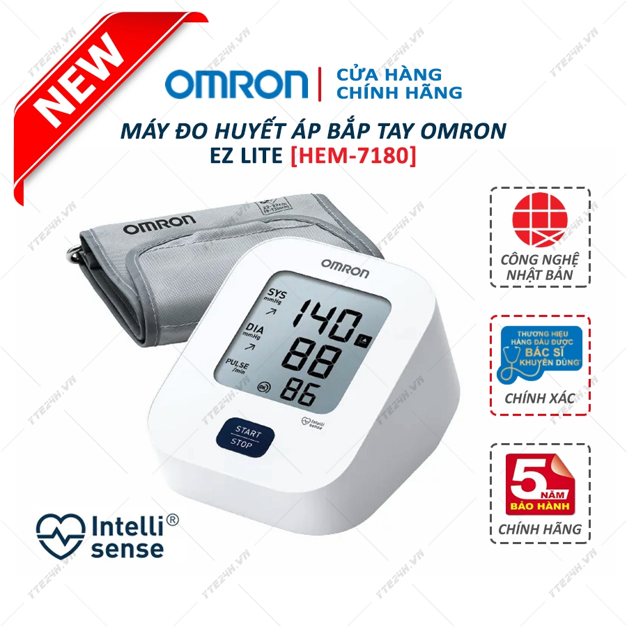 Máy đo huyết áp tự động EZ Lite [HEM-7180]