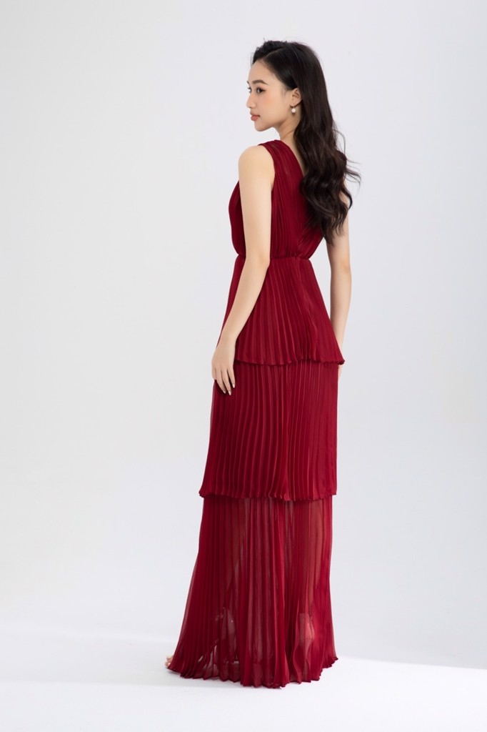 Đầm voan tầng Ruby