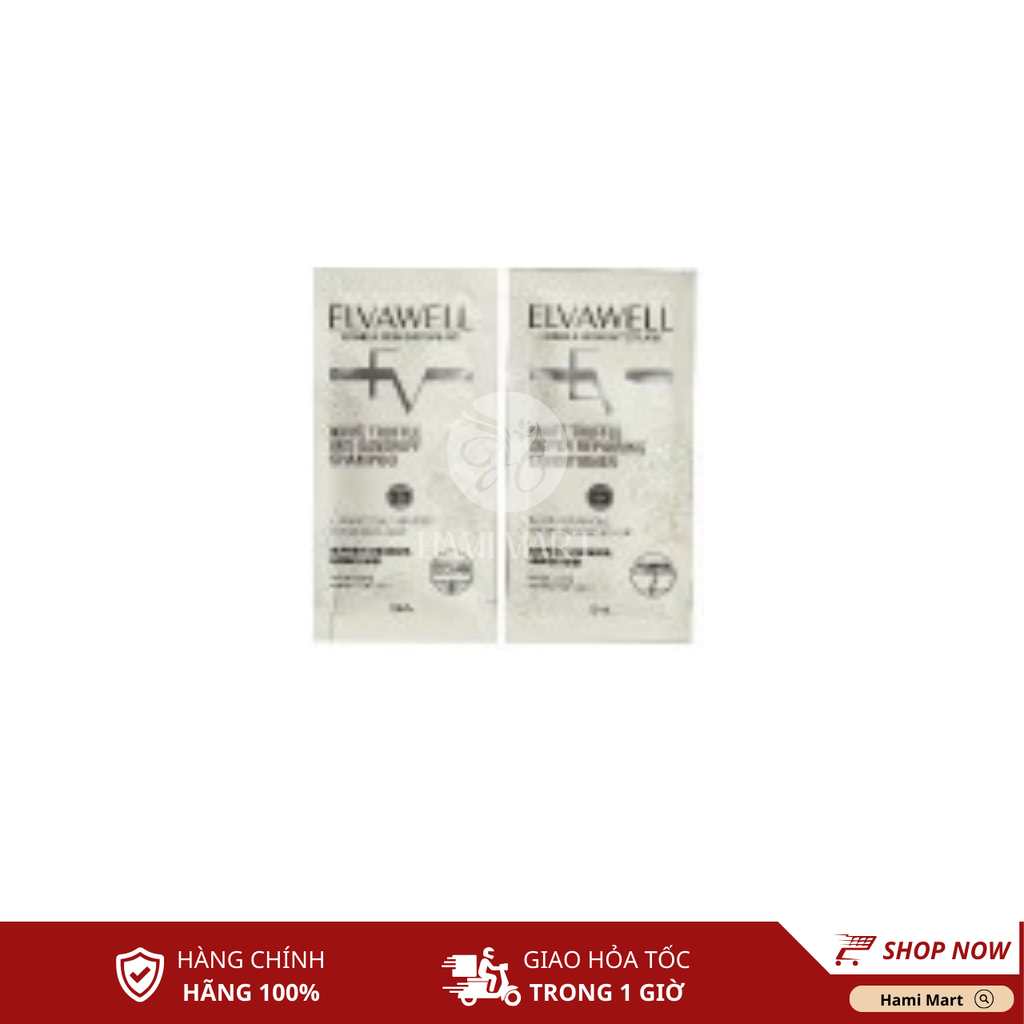 [Mini Dùng Thử ] Dầu Gội Xả ELVAWELL 10g/gói