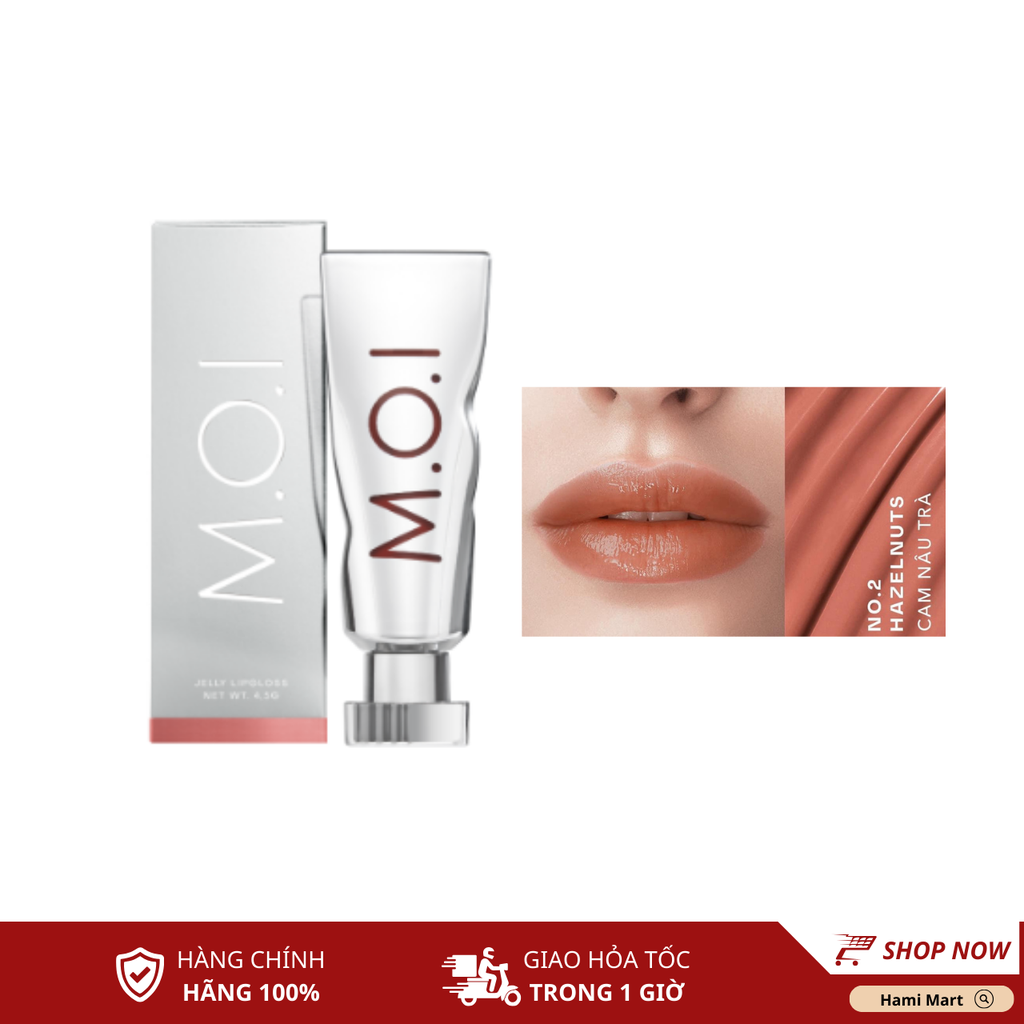 Son Dưỡng Môi Có Màu Jelly Lipgloss M.O.I