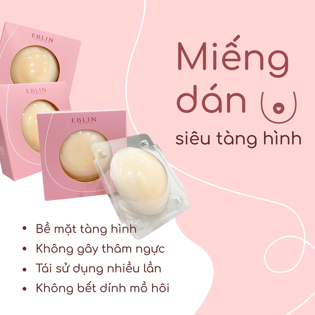 Dán Ngực Thân Nhiệt Siêu Bám Dính Eblin