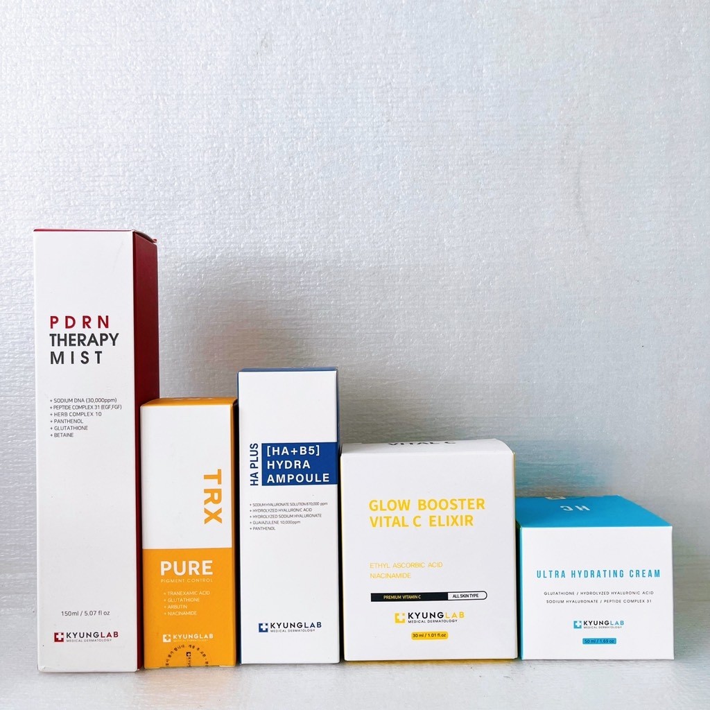 Combo Kyunglab Skincare Routine Dưỡng Trắng, Nâng Tone Da - Combo Hoàn Hảo