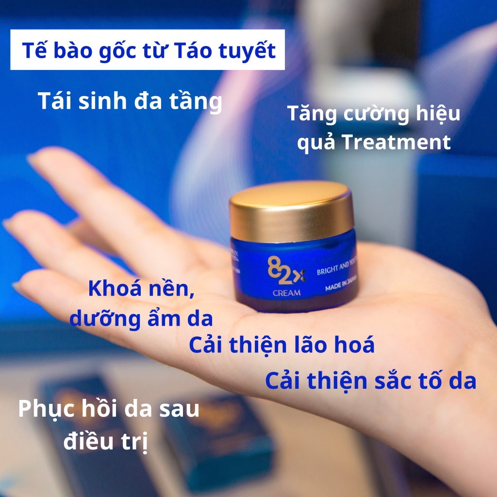 Kem Dưỡng Da 82X AI Stem Cell Cream cao cấp Nhật Bản