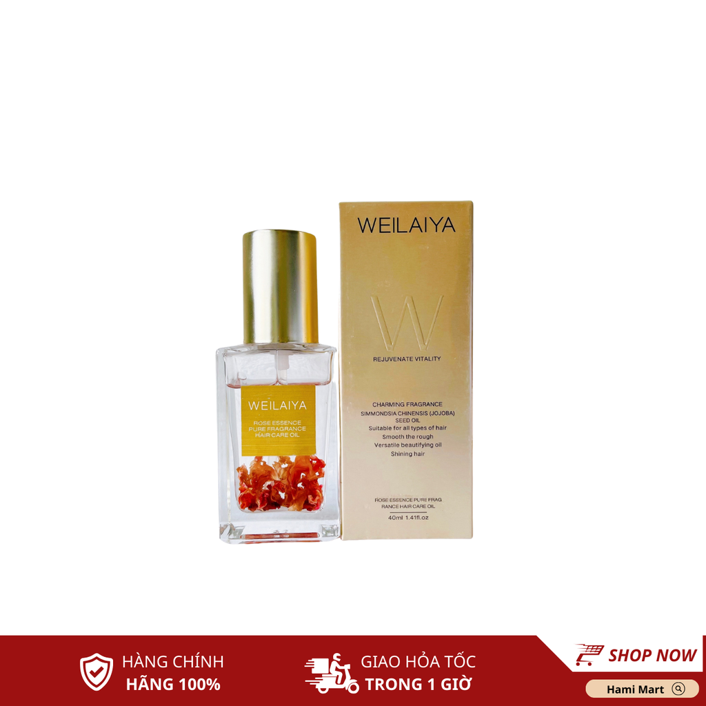 Tinh Dầu Dưỡng Tóc  Hoa Hồng Hương Nước Hoa Weilaiya 40ml