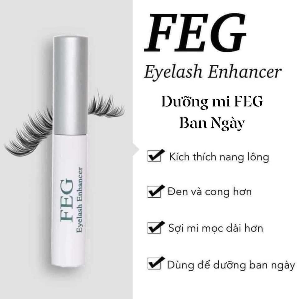 Serum Kích mọc, Dưỡng mi nhanh dài ngày và đêm FEG