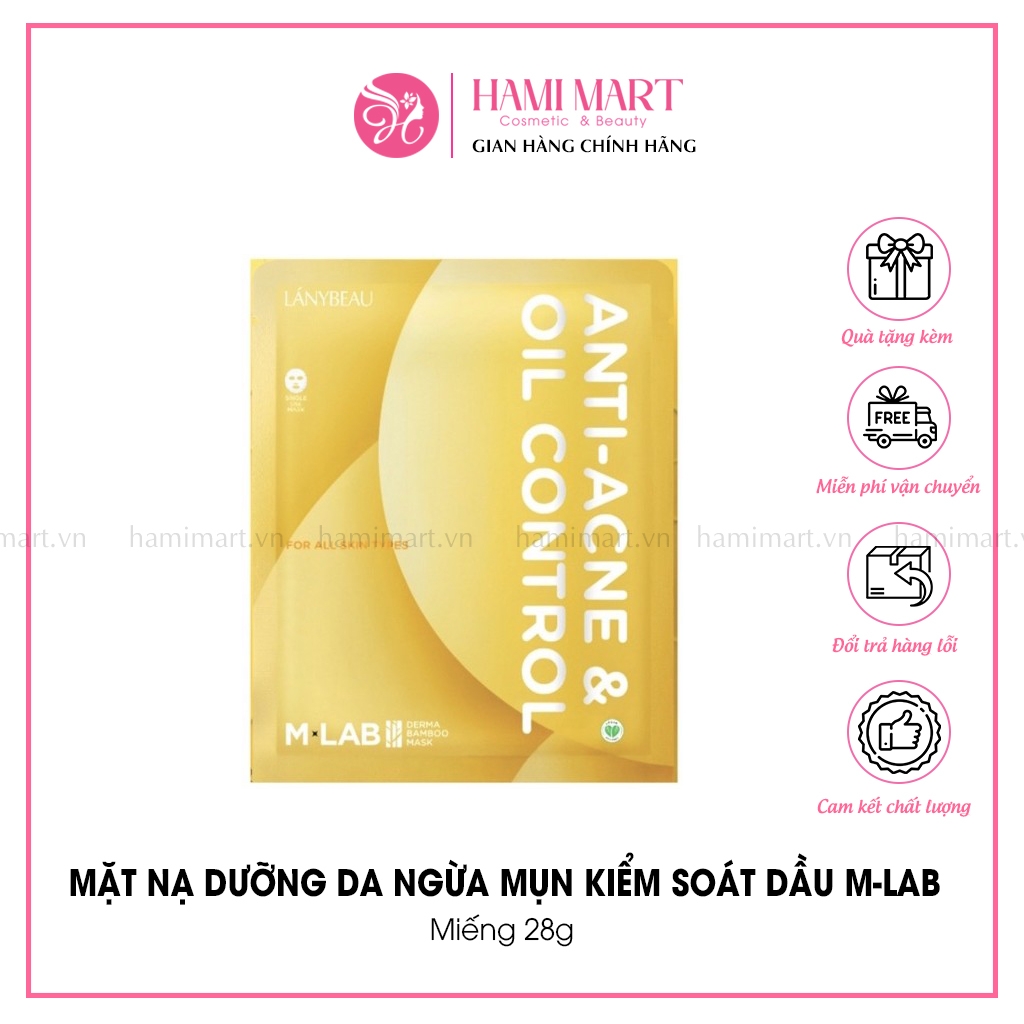 Mặt Nạ Dưỡng Da MLab - Mix 3 Màu (Xanh, Vàng, Trắng)