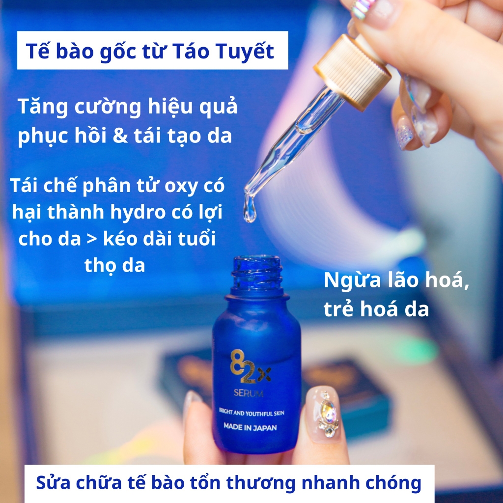 Serum 82X AI Stem Cell cao cấp Nhật Bản
