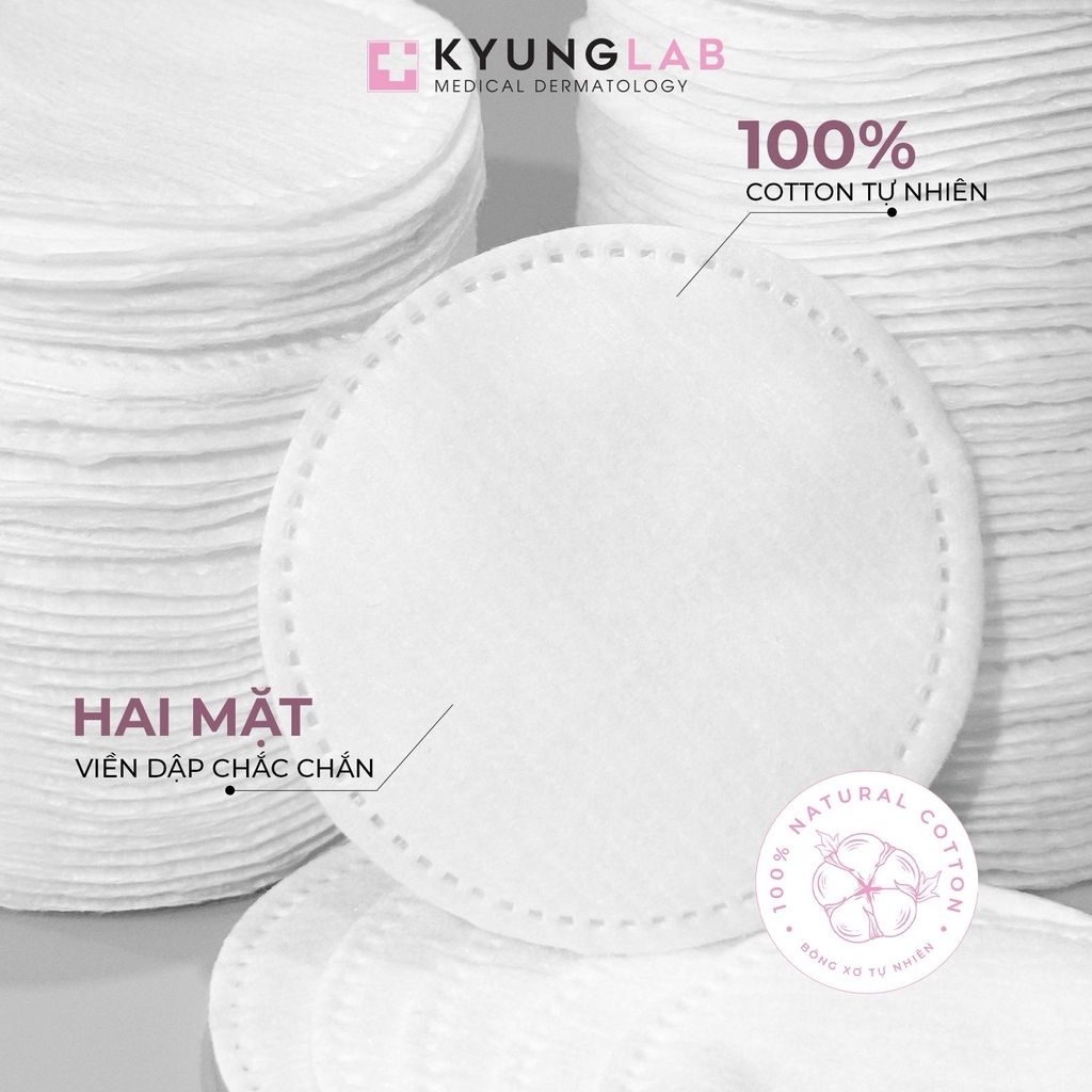 Bông Tẩy Trang Cotton Pad Kyunglab Gói 120 Miếng