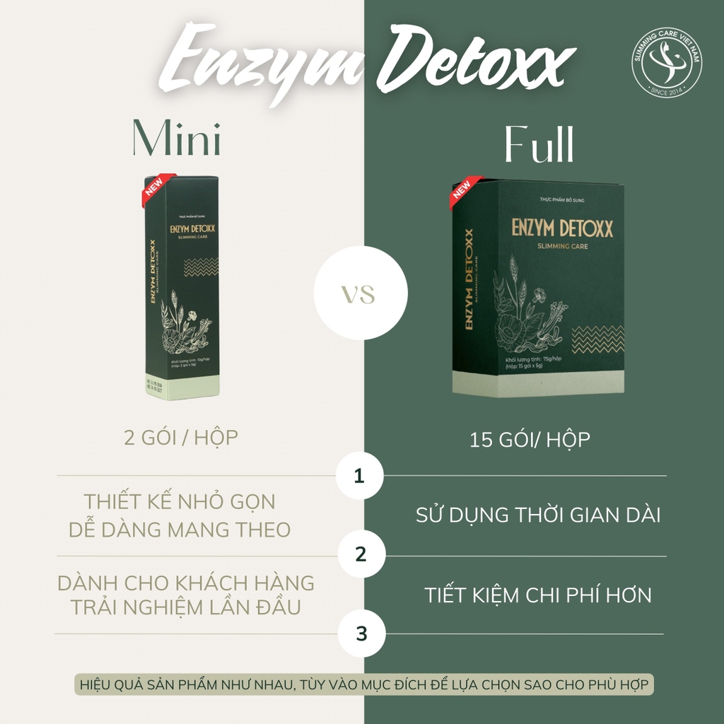 Bột Enzym Detoxx Slimming Care