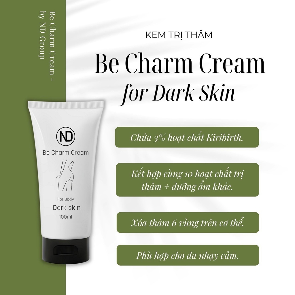 Kem Dưỡng Trị Thâm Mông Be Charm Cream 6 in 1 (Có che tên sp)
