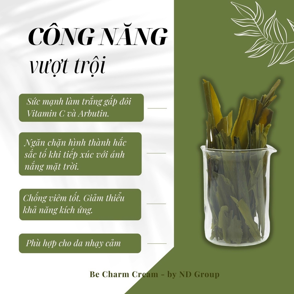 Kem Dưỡng Trị Thâm Mông Be Charm Cream 6 in 1 (Có che tên sp)