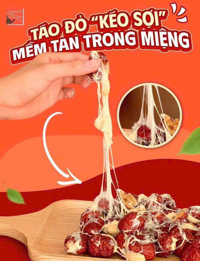 Kẹo Táo Đỏ Kẹp Sữa Lạc Đà TAKLA Thơm Ngon, Béo Ngậy