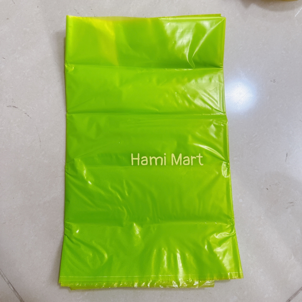 Nilon xanh quấn ủ bụng - Xấp 5 tờ