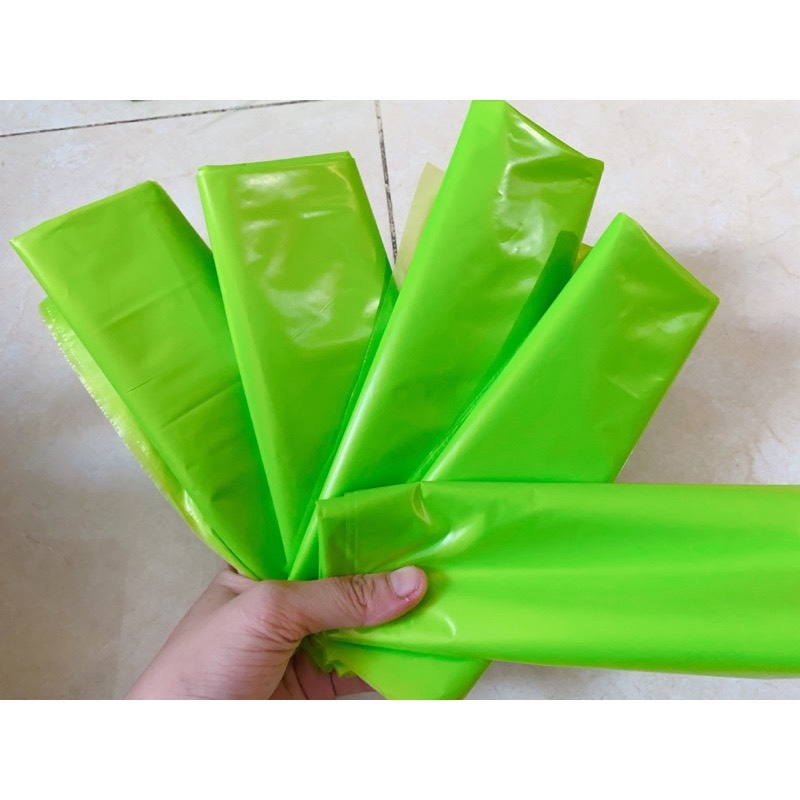 Nilon xanh quấn ủ bụng - Xấp 5 tờ