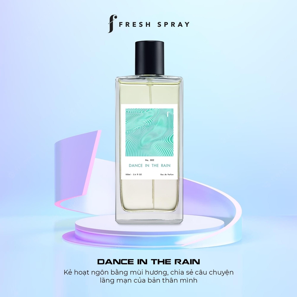 Nước Hoa Công Nghệ Mới Xịt Thơm Quần Áo F Fresh Spray 100ml