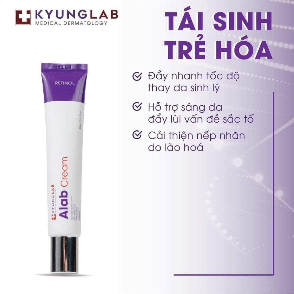 Kem Retinol Kyunglab Alba Cream 150ml - Tái Sinh Làn Da