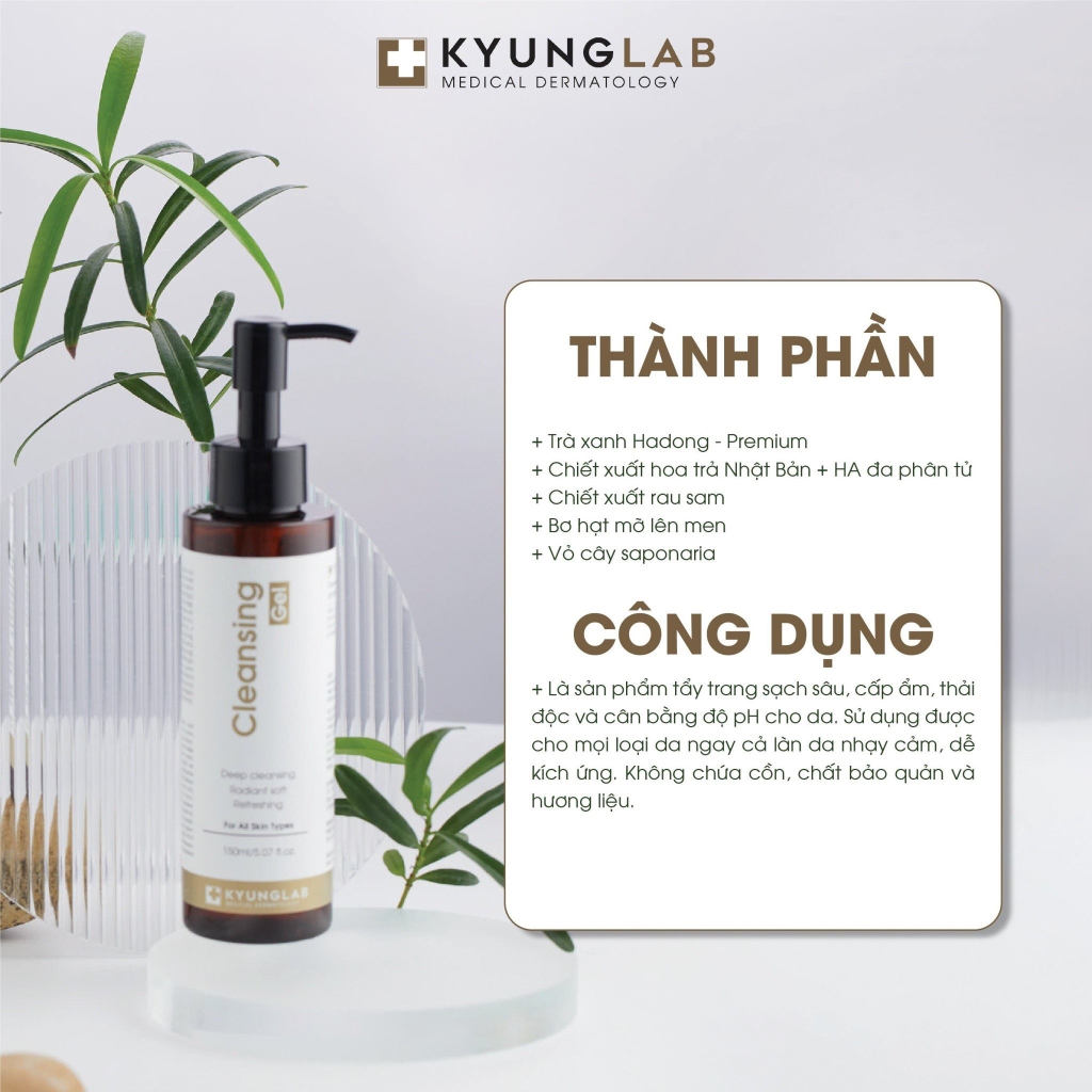 Sữa Rửa Mặt Kyunglab 150ml