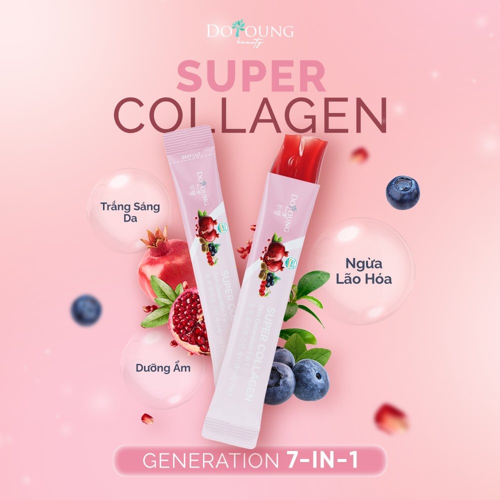 Thạch Collagen Đẹp Da DoYoung Beauty - Hộp 15 Gói