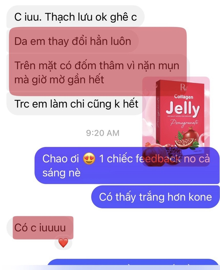 Thạch Trắng Da Collagen Jelly Thụy Sỹ - Hộp 7 Gói