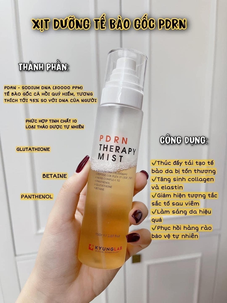 Xịt Khoáng Kyung Lab PDRN Therapy Mist 150ml