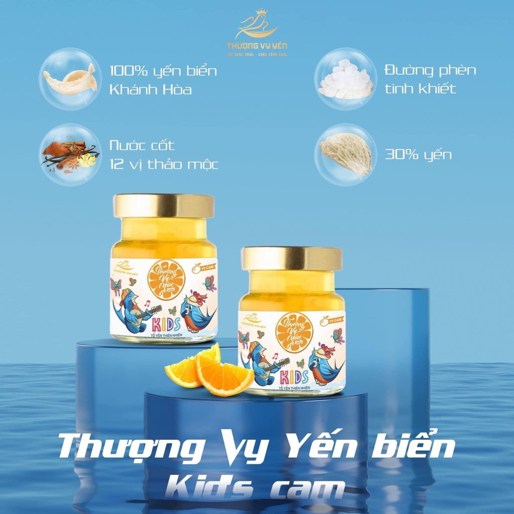 Thượng Vy Yến Biển - Yến Sào Cao Cấp Chưng Sẵn