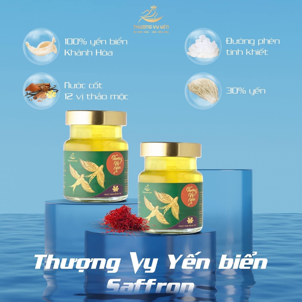 Thượng Vy Yến Biển - Yến Sào Cao Cấp Chưng Sẵn