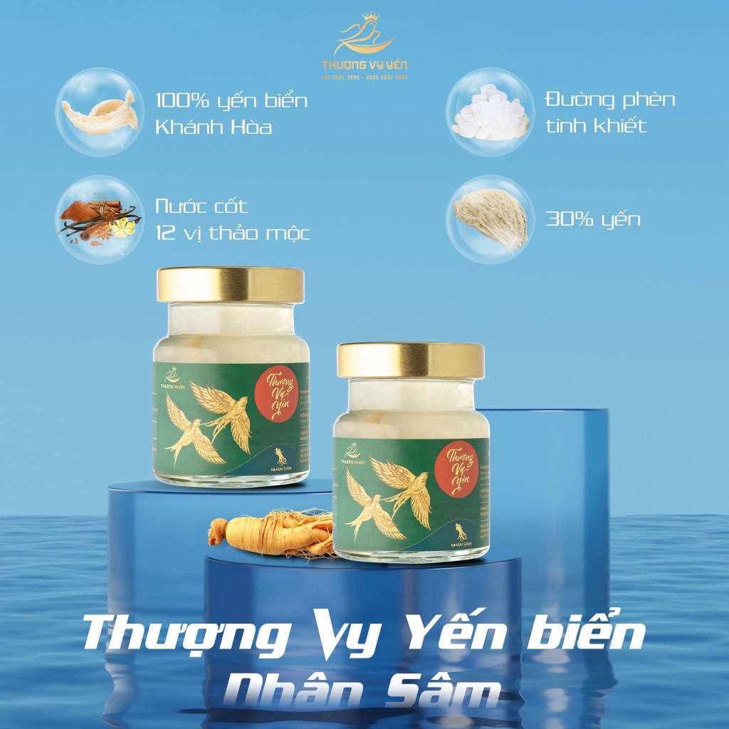 Thượng Vy Yến Biển - Yến Sào Cao Cấp Chưng Sẵn