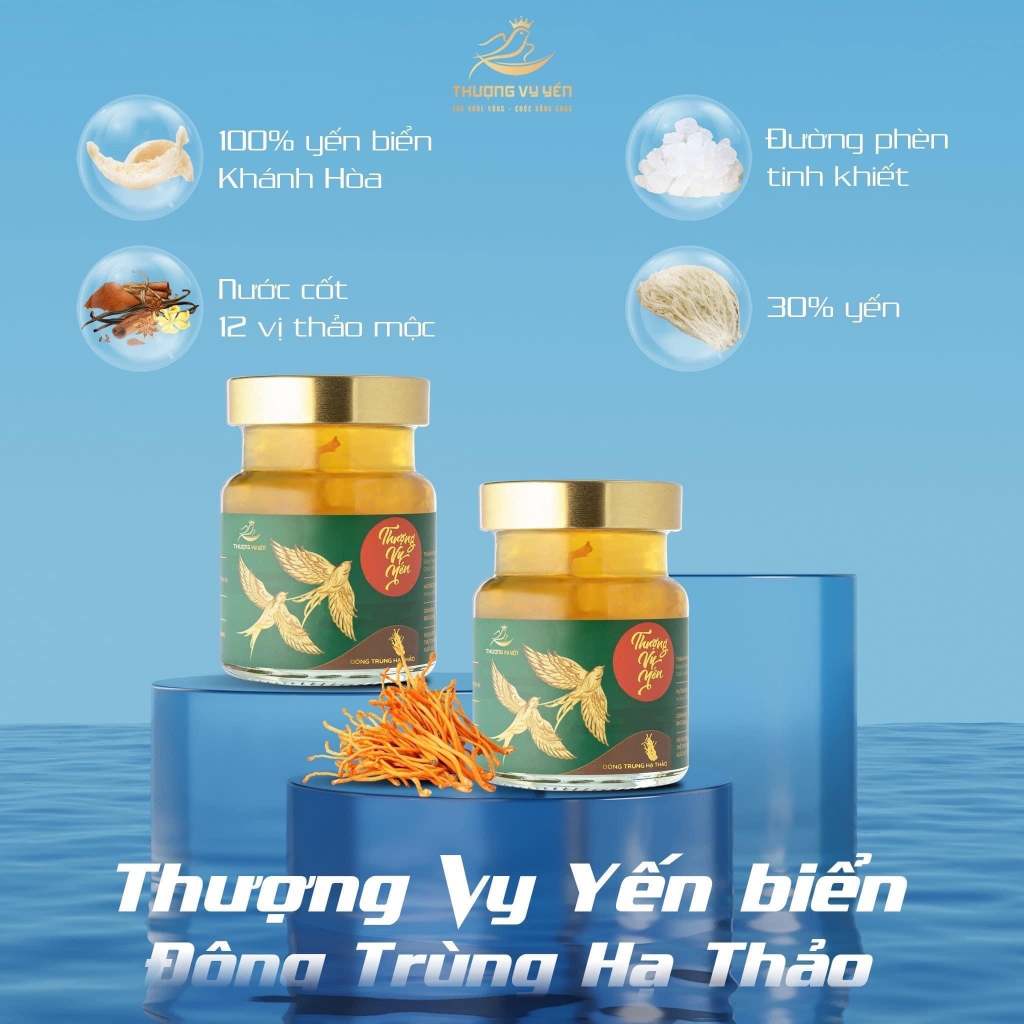 Thượng Vy Yến Biển - Yến Sào Cao Cấp Chưng Sẵn