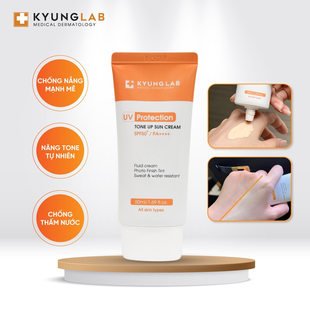 Kem chống nắng nâng tone kiềm dầu Kyunglab 50ml