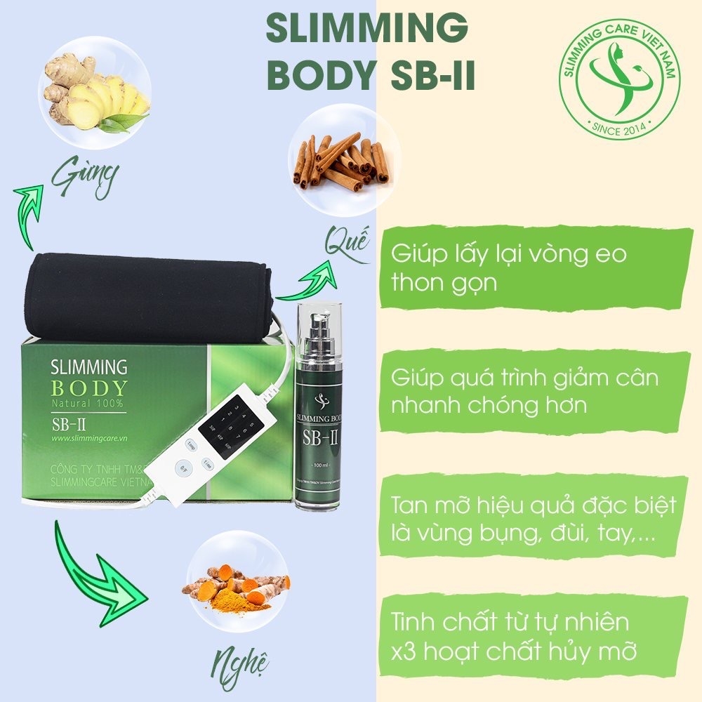 Combo Bộ Ủ Nóng Cải Tiến + Bô Định Hình Slimming Day Collagen