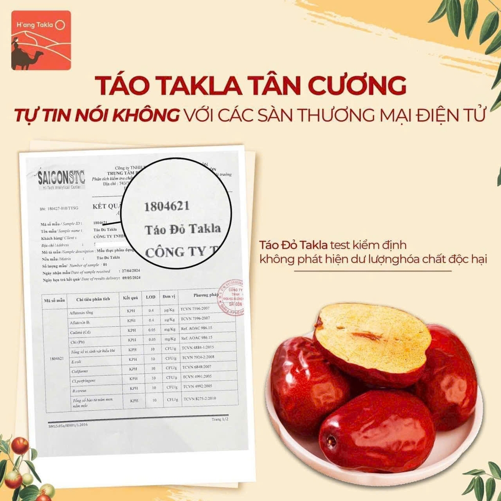 Táo Đỏ Tân Cương TAKLA - Gói 1KG (80-85 quả)