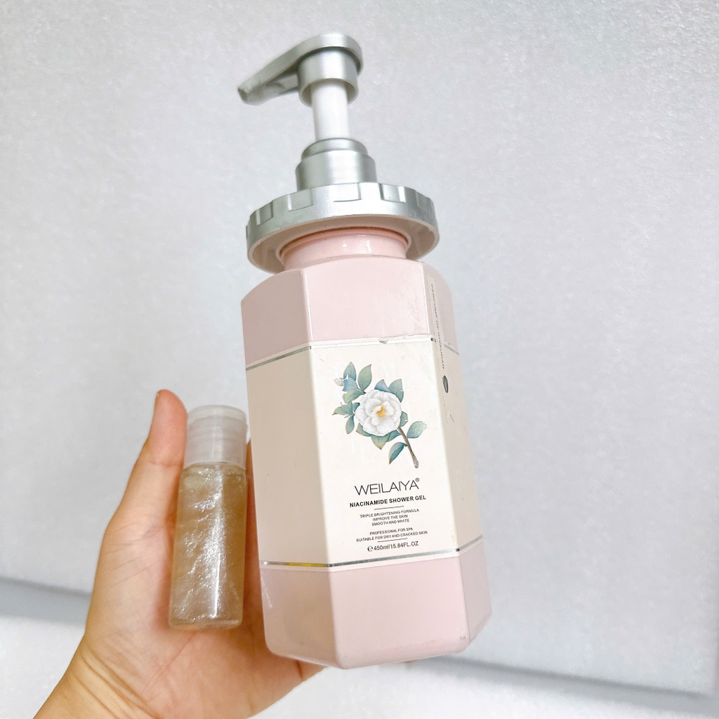 Lọ Chiết Sữa Tắm Trắng Da Nước Hoa Weilaiya 20ml