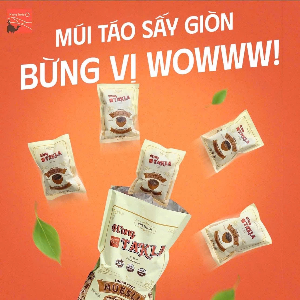 Múi Táo Đỏ Sấy Giòn Takla