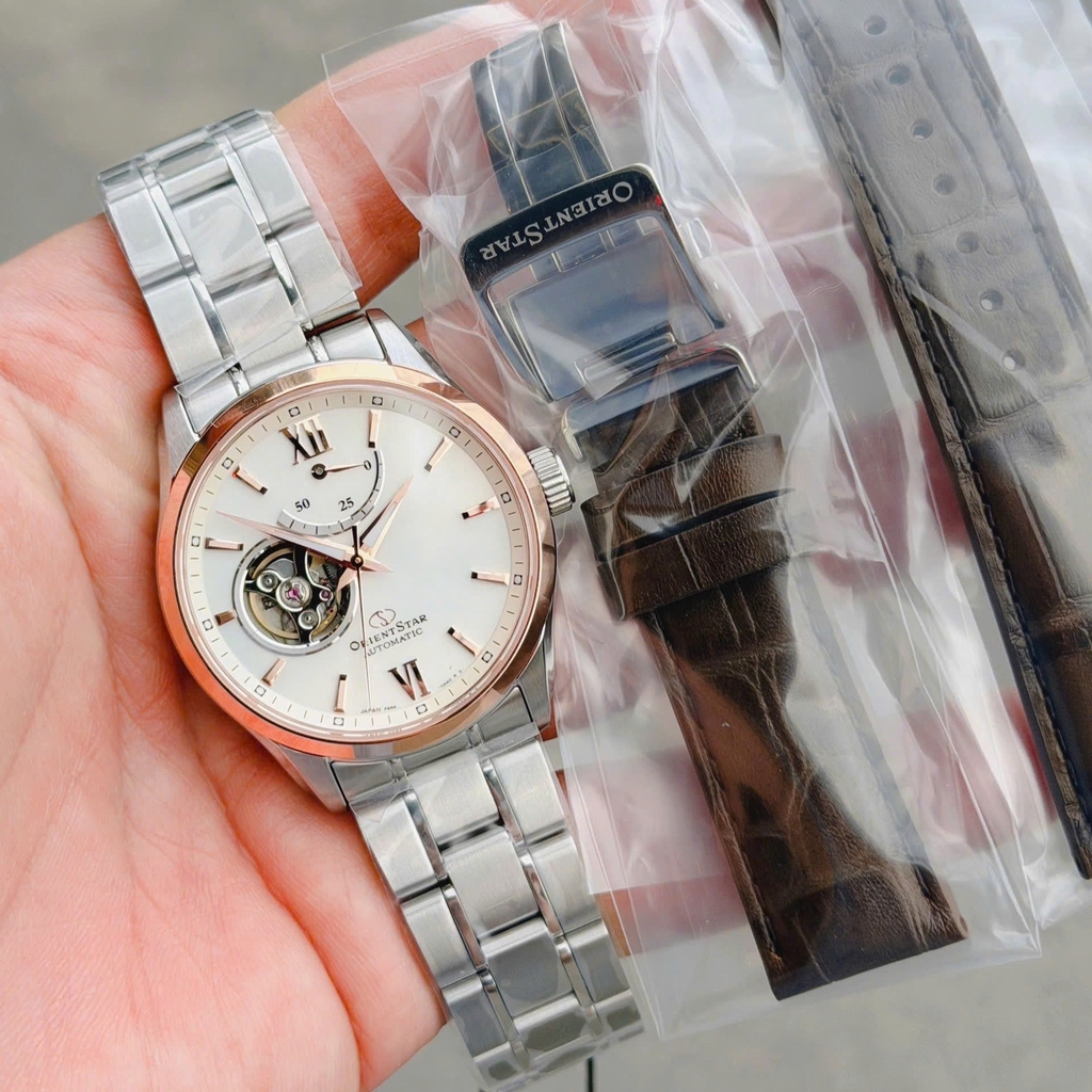 Đồng Hồ Nam Orient Star Automatic Semi Skeleton RK-AT0023S ( RKAT0023S ) ( AT0023S )